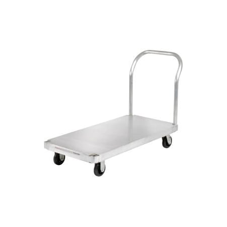 GLOBAL EQUIPMENT Magliner    Aluminum Platform Truck with Smooth Deck 48 x 24 1400 Lb. Cap. 585461S